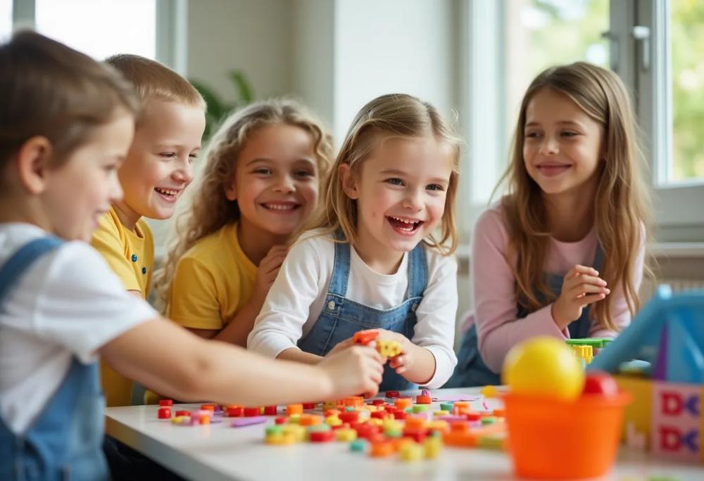 Children playing